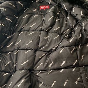 Supreme oversized winter coat